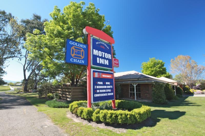 Mansfield Valley Motor Inn Buitenkant foto